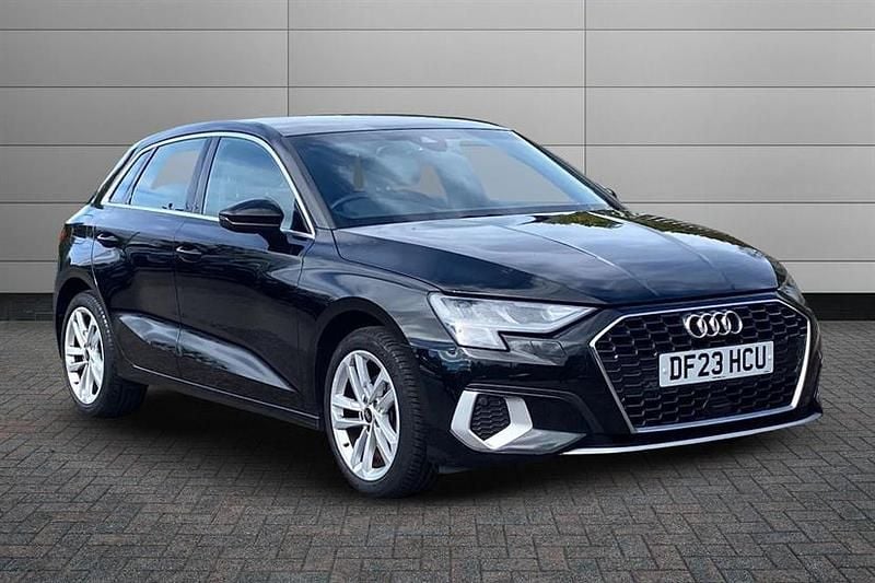 Black Used 2023 Audi A3 Sport Hatchback | £21,450 (Good price) - Image 1/4