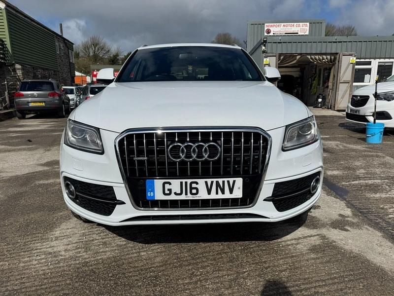 Used Audi Q5 S-line plus 190 HP (139 kW) 2016 White SUV