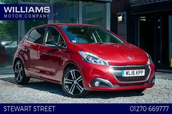 Red Used 2016 Peugeot 208 GT-line Hatchback | £6,990 (Fair price) - Image 1/1