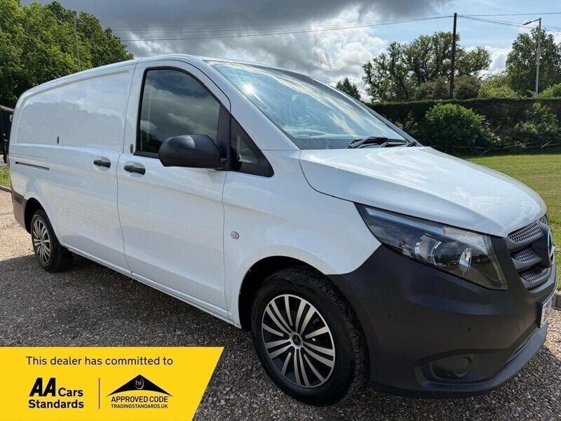 White Used 2020 Mercedes Vito MPV | £10,990 - Image 1/2