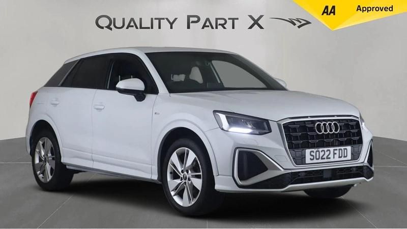 White Used 2022 Audi Q2 S-Line SUV | £17,666 (Good price) - Image 1/3