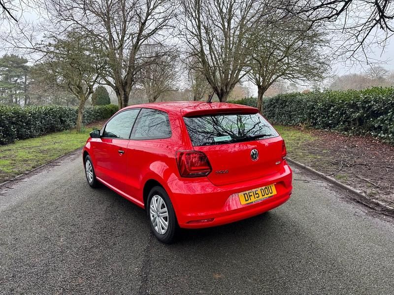 Used VW Polo S 2015 Red Hatchback