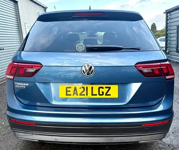 Used VW Tiguan Allspace Match 150 HP (110 kW) 2021 Blue SUV