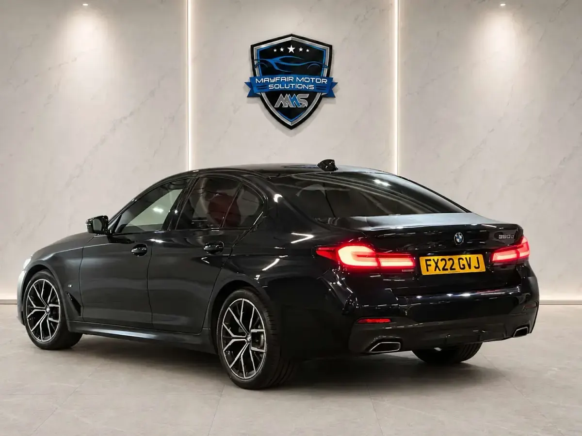 Used BMW 520 M Sport 2022 Black Sedan