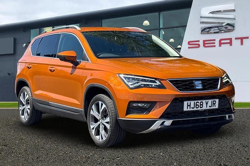 Samoa orange Used 2018 Seat Ateca SE Technology SUV | £14,250 (Fair price) - Image 1/4