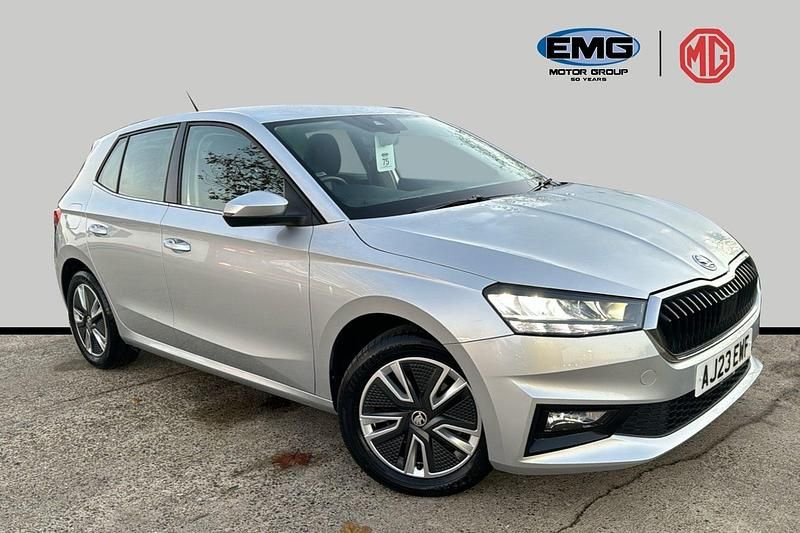 Used Skoda Fabia SE L 110 HP (80 kW) 2023 Silver Hatchback