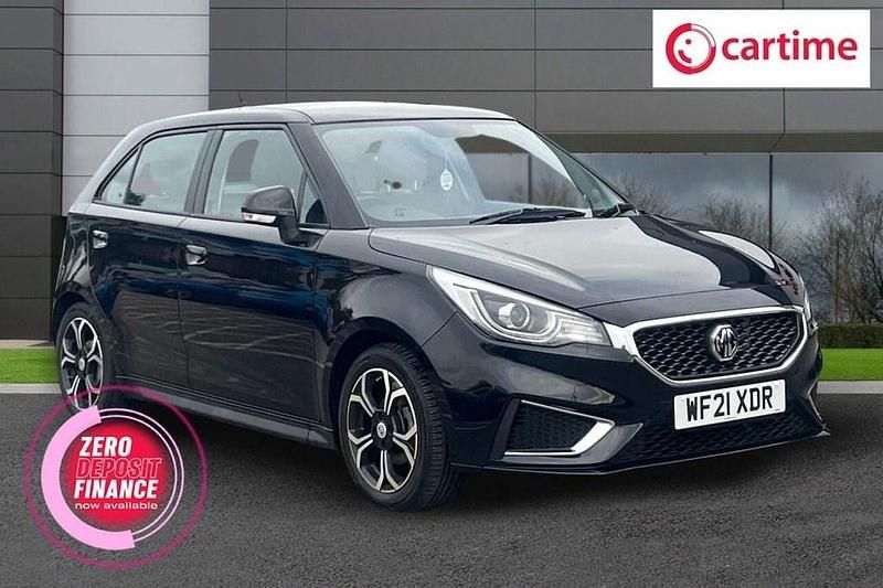 Used MG MG3 Exclusive 106 HP (77 kW) 2021 Black Hatchback