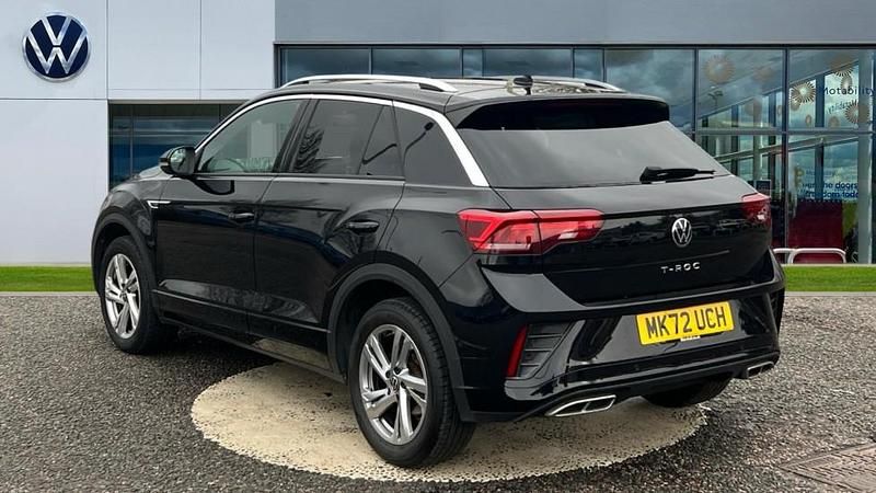 Used VW T-Roc R-line 150 HP (110 kW) 2022 Deep black pearl SUV