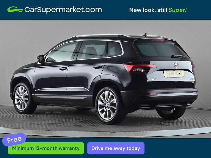 Used Skoda Karoq SE L 150 HP (110 kW) 2018 Black SUV