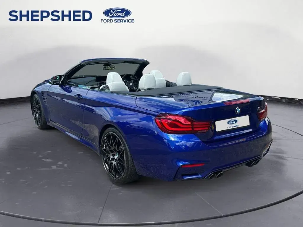 Used BMW M4 Cabriolet Competition Edition 2019 Blue Cabriolet
