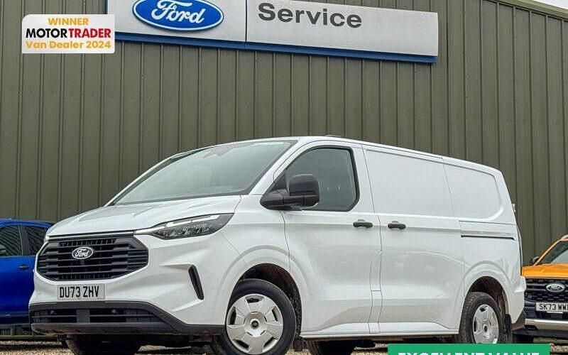 Used Ford Transit Custom Trend 136 HP (100 kW) 2024 White Van