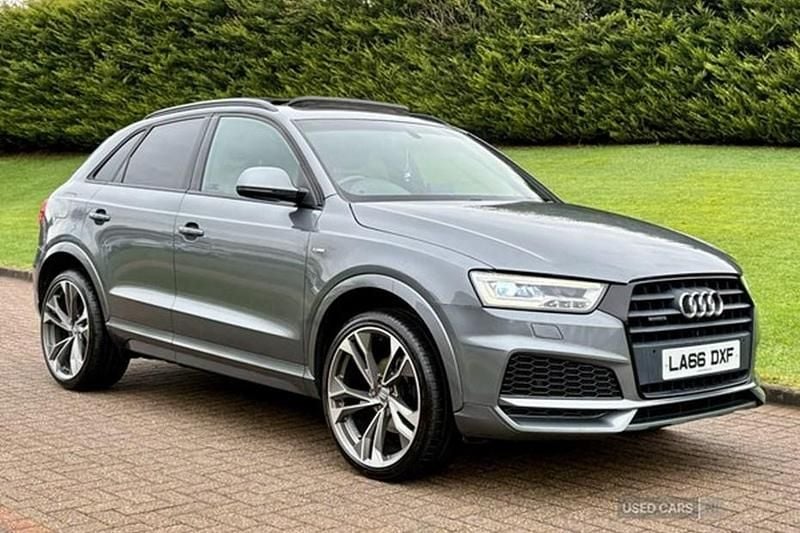 Grey Used 2017 Audi Q3 S-Line SUV | £12,850 (Good price) - Image 1/1