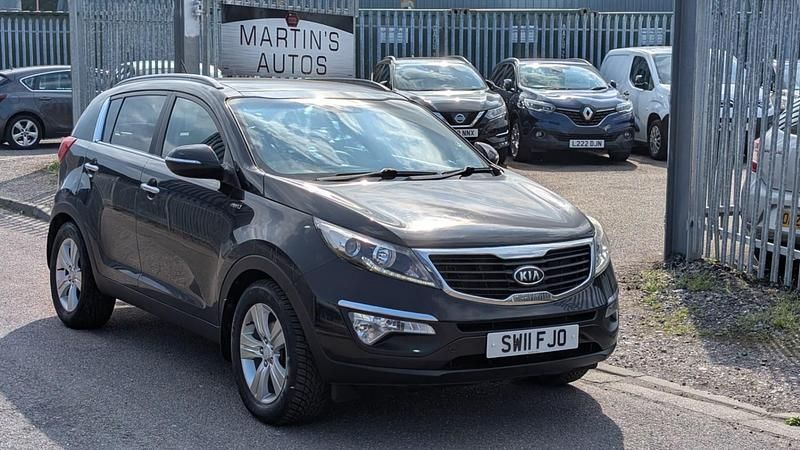 Black Used 2011 Kia Sportage 2 SUV | £4,950 (Good price) - Image 1/4