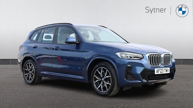 Blue Used 2023 BMW X3 M Sport SUV | £39,500 (Fair price) - Image 1/4