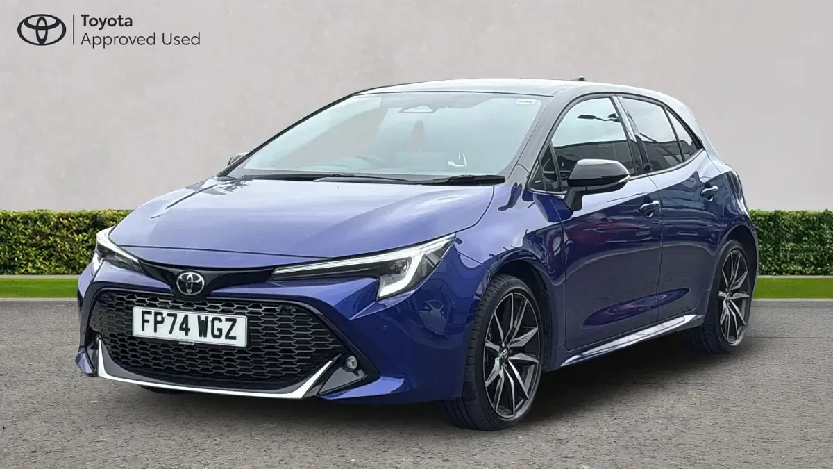 Used Toyota Corolla Sport 140 HP (102 kW) 2024 Juniper blue bitone Hatchback
