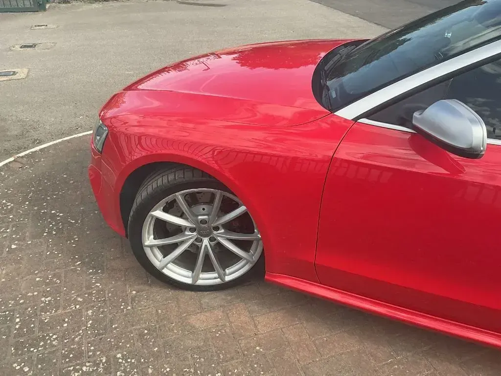 Used Audi RS5 450 HP (330 kW) 2013 Red Cabriolet