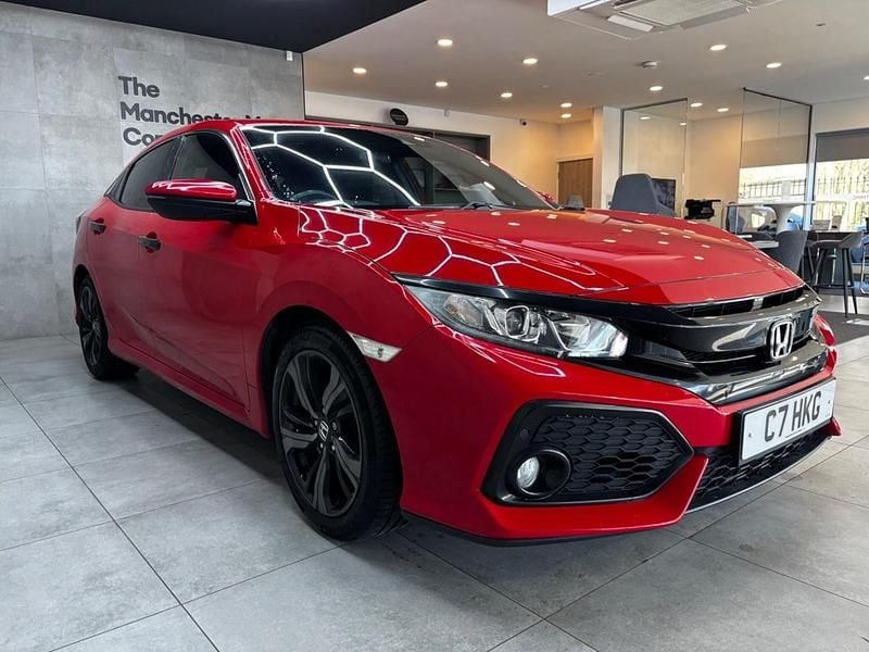 Used Honda Civic SR 129 HP (94 kW) 2017 Red Hatchback