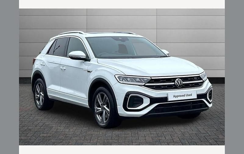 Used VW T-Roc R-line 150 HP (110 kW) 2024 White SUV