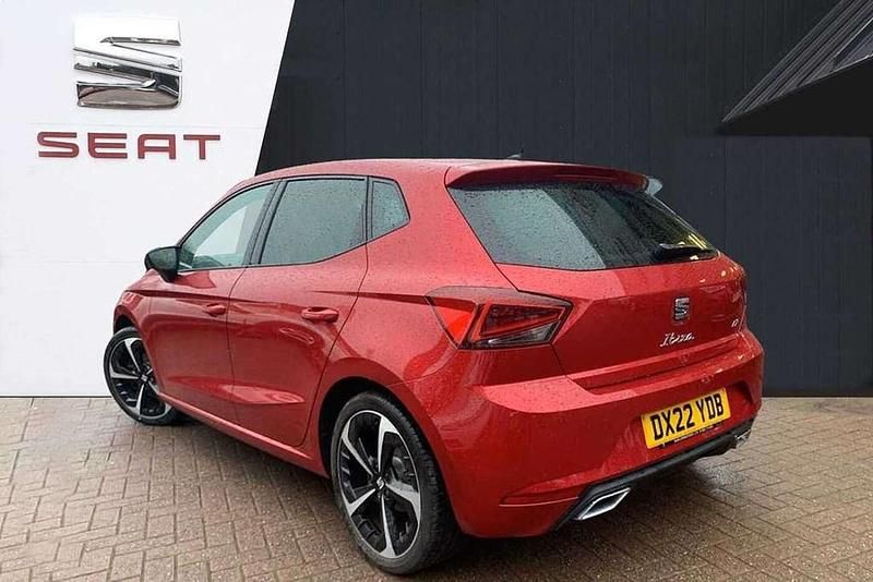 Used Seat Ibiza FR Sport 108 HP (79 kW) 2022 Red Hatchback
