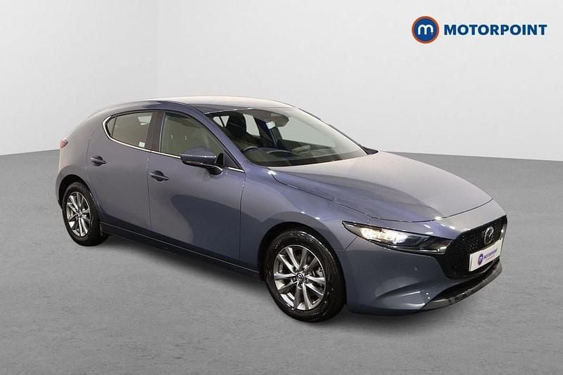 Grey Used 2025 Mazda 3 Center-Line Hatchback | £17,149 (Good price) - Image 1/4