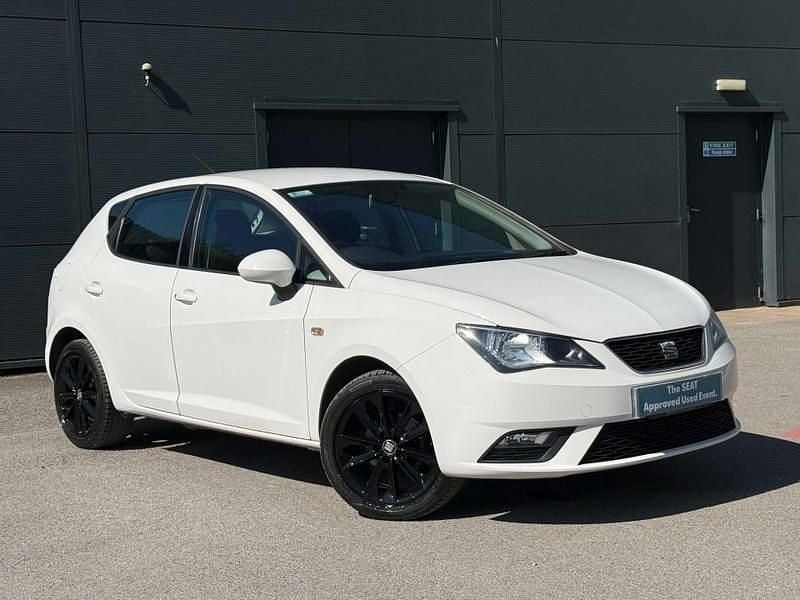 Begagnad Seat Ibiza 2015 Vit Halvkombi