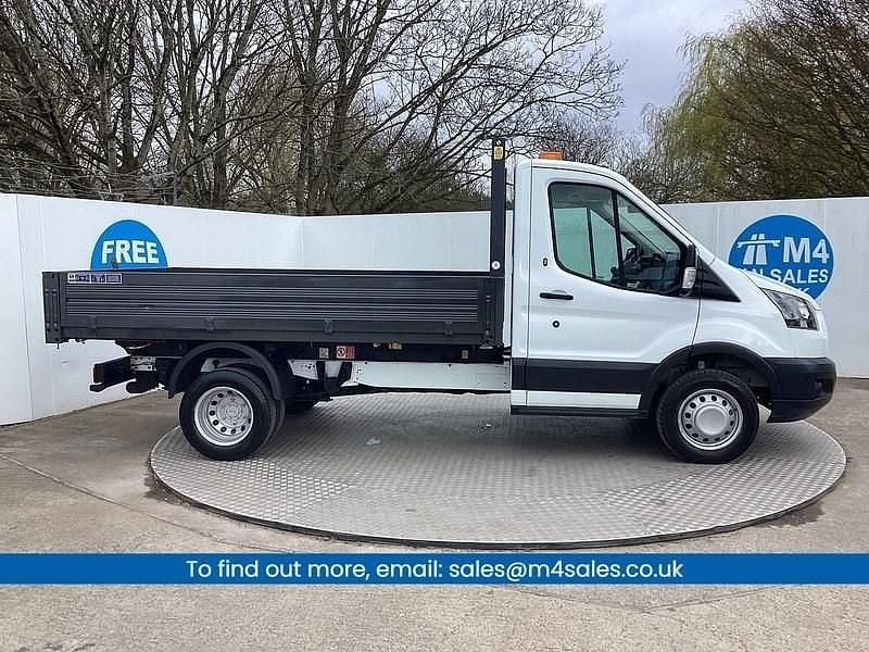 Used Ford Transit S 130 HP (95 kW) 2018 White Cabriolet