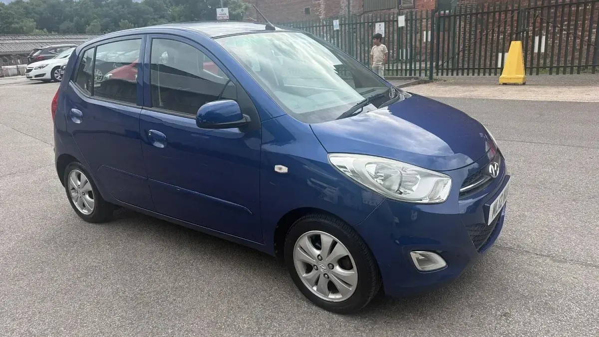 Used Hyundai i10 Active 2012 Blue Hatchback