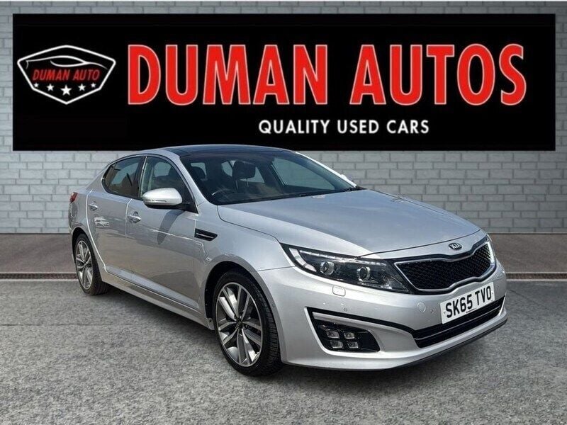 Silver Used 2015 Kia Optima 3 Sedan | £8,995 (Expensive) - Image 1/4