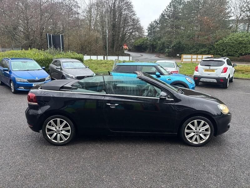 Used VW Golf Cabriolet SE 105 HP (77 kW) 2014 Black Cabriolet