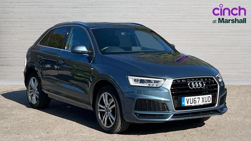 Used Audi Q3 S-Line 150 HP (110 kW) 2017 Blue SUV