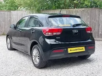 Used Kia Rio 83 HP (61 kW) 2022 Black Hatchback
