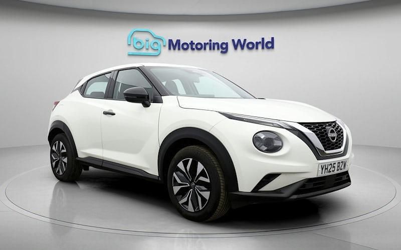 Used Nissan Juke Acenta Premium 114 HP (83 kW) 2025 White SUV