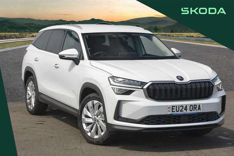 White Used 2024 Skoda Kodiaq SE L SUV | £33,495 (Expensive) - Image 1/4