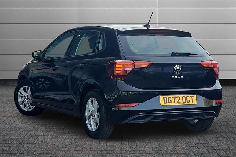 Used VW Polo Life 95 HP (69 kW) 2022 Black Hatchback