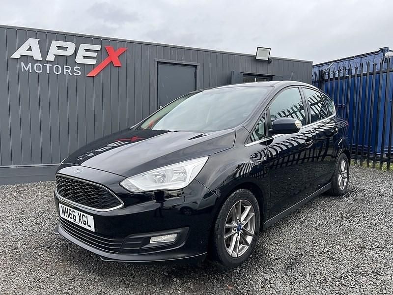 Used Ford C-MAX Zetec 120 HP (88 kW) 2016 Black MPV