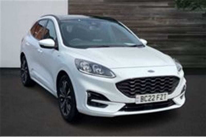 White Used 2022 Ford Kuga ST-Line X SUV | £20,304 (Fair price) - Image 1/4