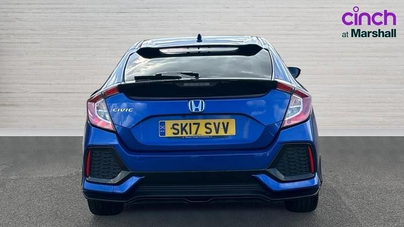 Used Honda Civic SR 129 HP (94 kW) 2017 Blue Hatchback