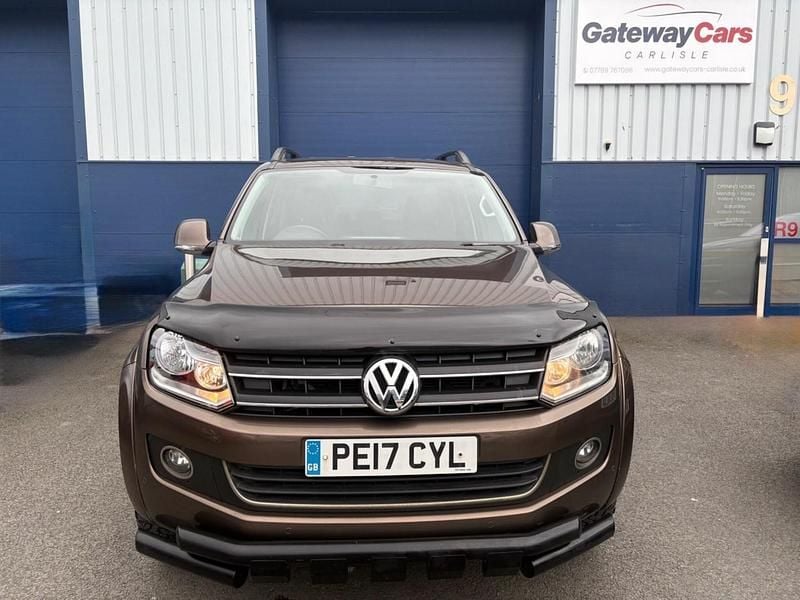 Used VW Amarok Highline 2017 Brown Pickup