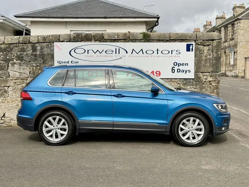 Used VW Tiguan Match 130 HP (95 kW) 2019 Blue SUV