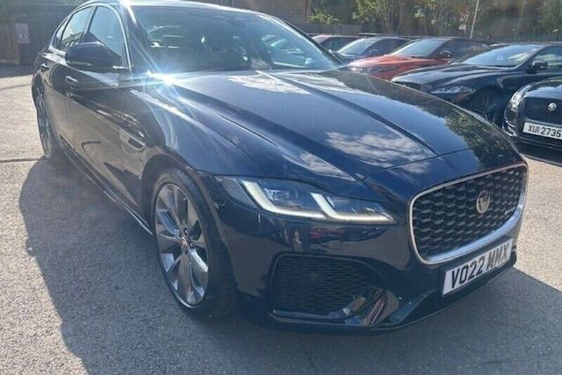 Blue Used 2022 Jaguar XF R-Dynamic Sedan | £27,295 - Image 1/1