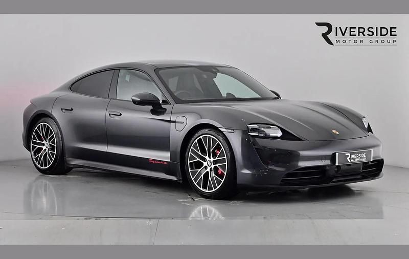Volcano grey Used 2020 Porsche Taycan Performance Package Sedan | £40,495 (A bit pricey) - Image 1/4