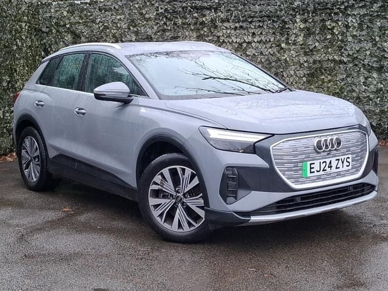 Grey Used 2024 Audi Q4 e-tron Sport SUV | £30,498 (Fair price) - Image 1/4