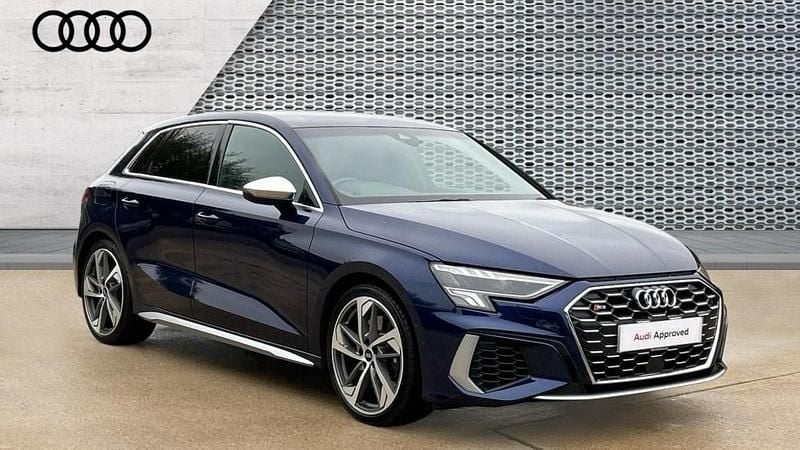 Blue Used 2022 Audi S3 Sportback Comfort Hatchback | £32,166 - Image 1/4