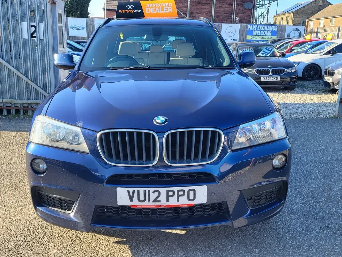 Used BMW X3 M Sport 184 HP (135 kW) 2012 Blue SUV