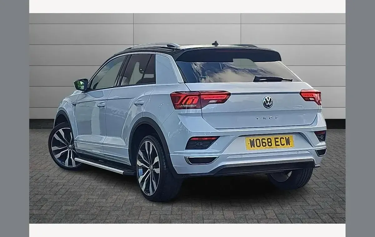 Used VW T-Roc R-line 150 HP (110 kW) 2018 Silver SUV
