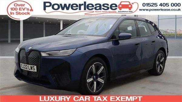 Blue Used 2022 BMW iX M Sport SUV | £39,989 (Super price) - Image 1/4