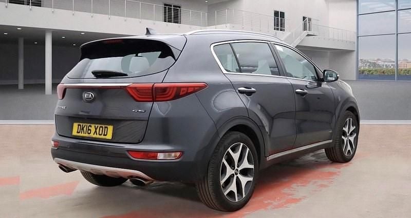 Used Kia Sportage GT-Line 174 HP (127 kW) 2016 Silver SUV