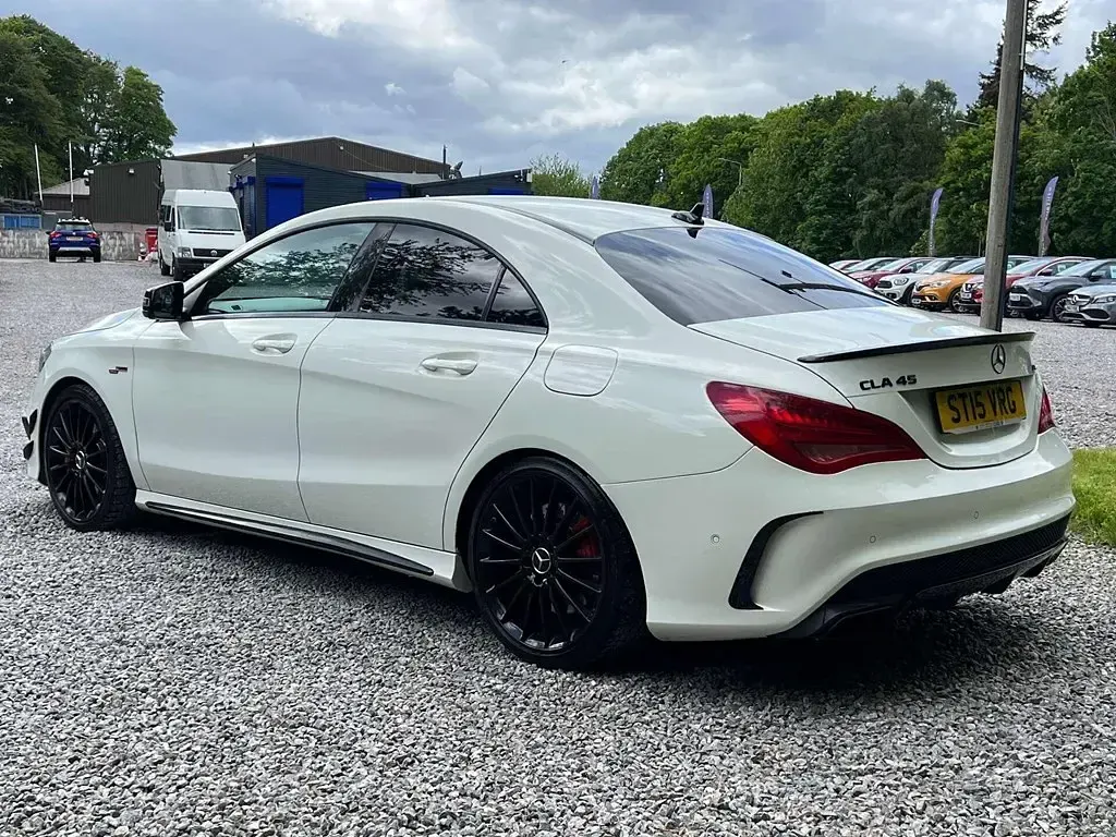 Used Mercedes CLA45 AMG AMG 2015 White Sedan
