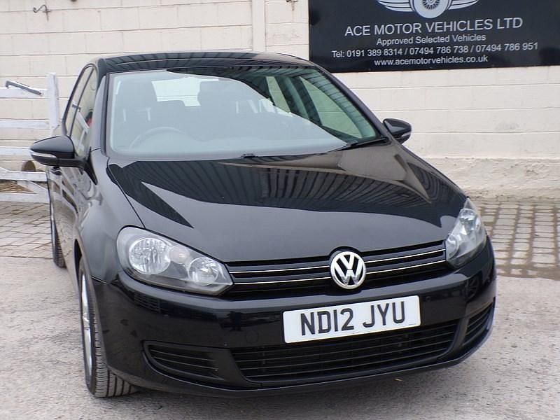Używany VW Golf VII Match 105 KM (77 kW) 2012 Czarny Hatchback