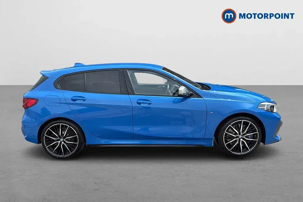 Used BMW M135 Comfort Edition 306 HP (225 kW) 2023 Blue Hatchback